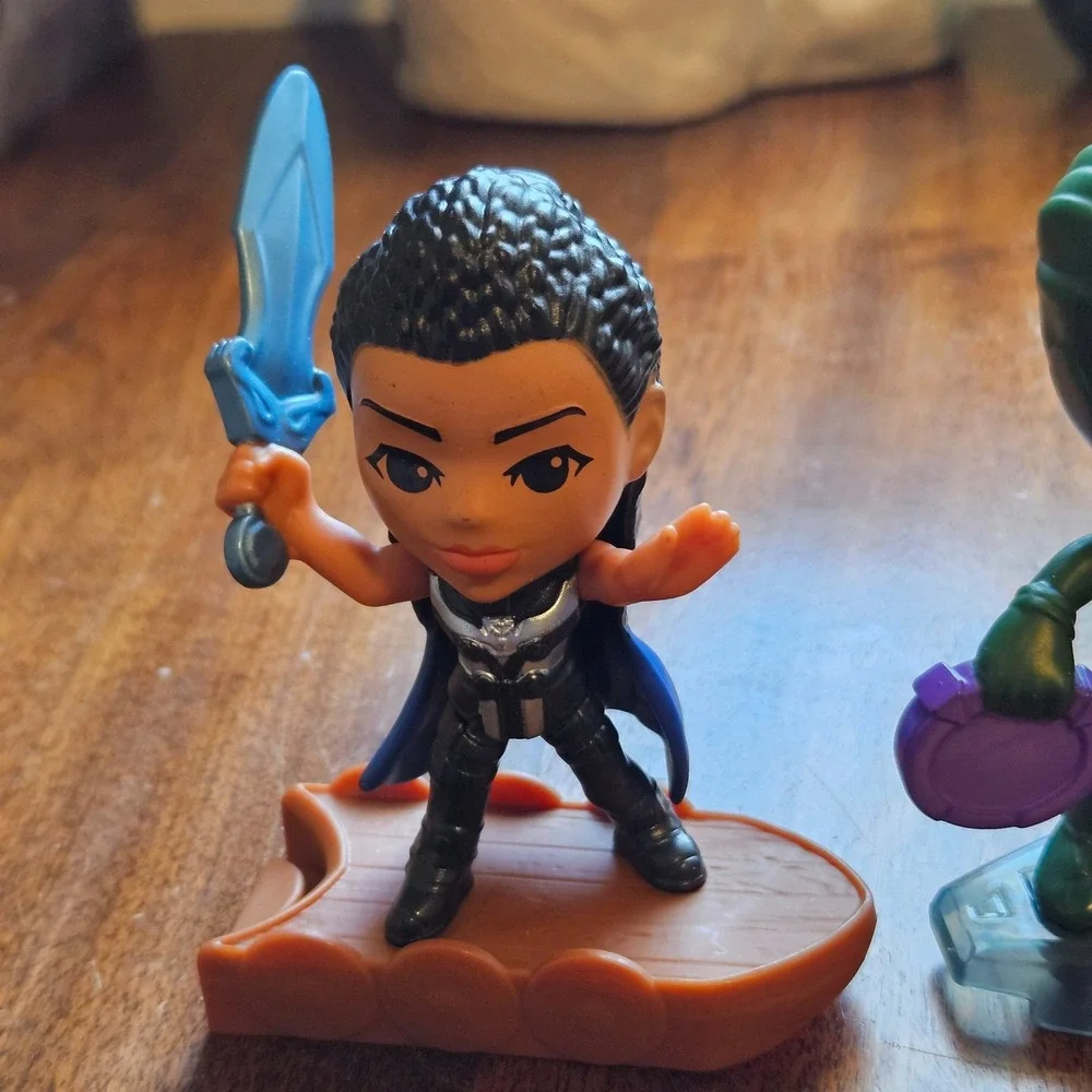 LOT of 2 Black Panther Wakanda Forever McDonald's Happy Meal Toys 2022‎
